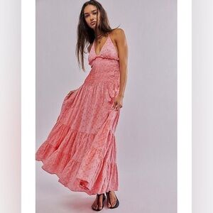 Free People Pintuck Paradise Maxi Dress